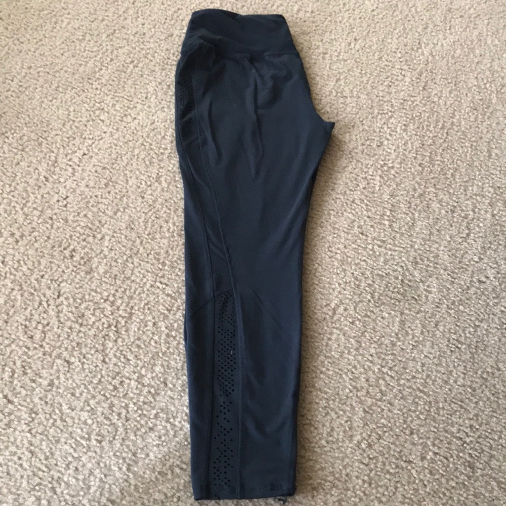 Navy blue workout pants
